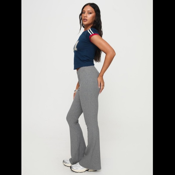 Flared Grey Pants - Picture 2 of 9